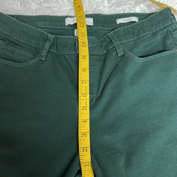 Skinnygirl Hunter Green Jeans Sz32/14 - Picture 6 of 8